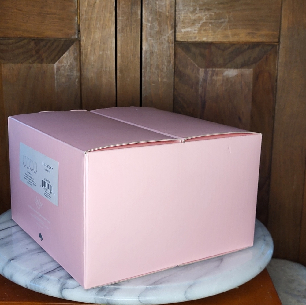 Kate Spade Pink Glassware - Picture 11 of 11